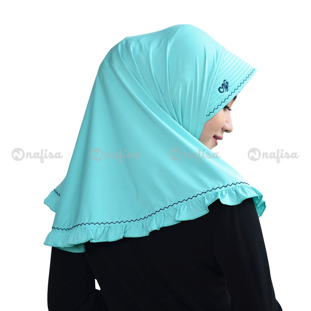 COD Jilbab Nafisa ELISKA/Hijab instan/Kerudung murah/Berkualitas/ Terlaris