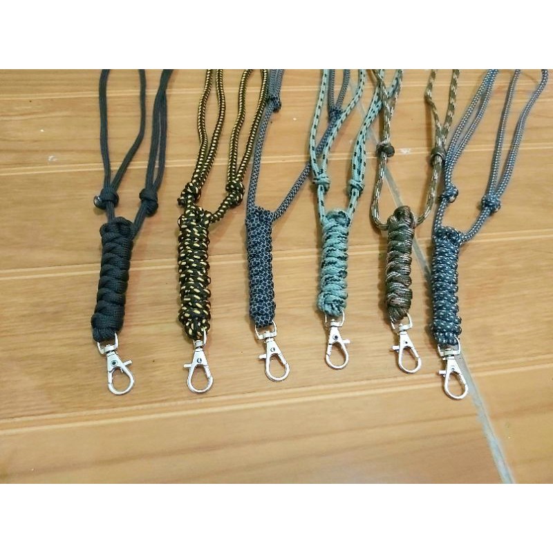 

Lanyard Tali Paracord Id Card Holder Kalung Pods