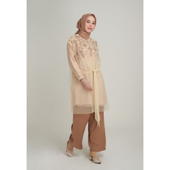 INDAK TUNIC SET BUTTER RIA MIRANDA SIGNATURE RAYA 2022