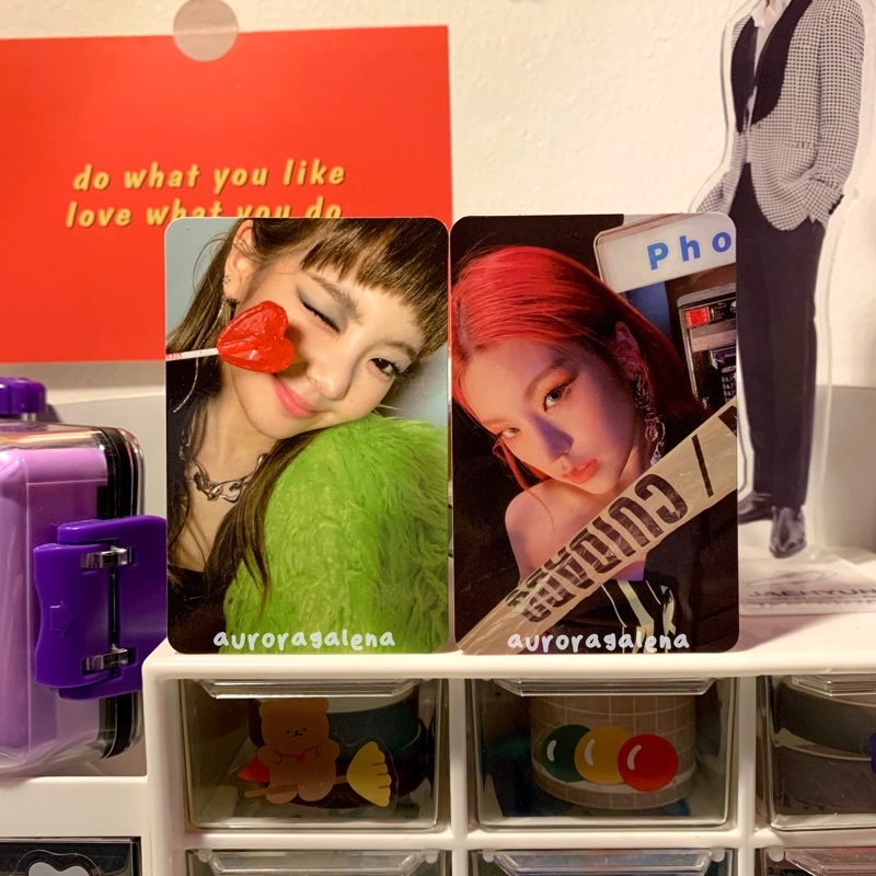 [WANT TO SELL] PC YEJI GUESS WHO / YEJI GARPOL • PC LIA GUESS WHO / LIA PERMEN | READ DESC YA‼️