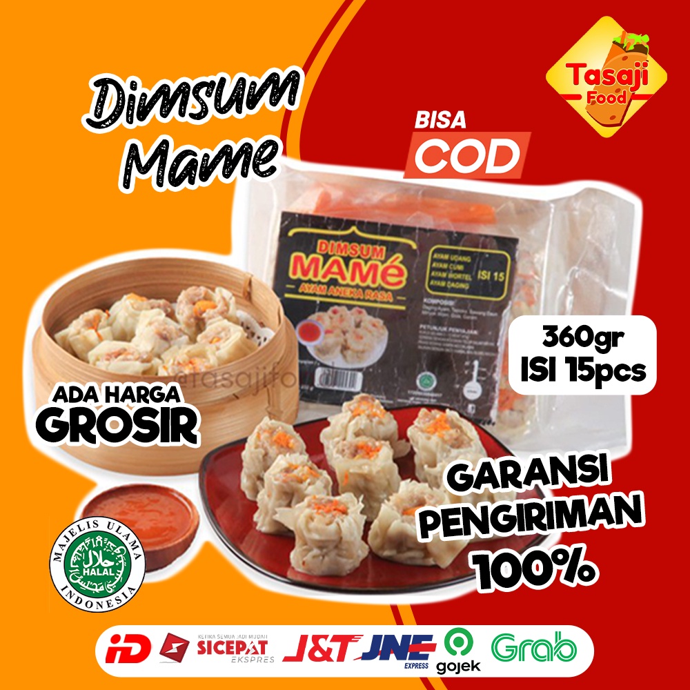 Dimsum Mame Mix, Keju, Nori, Ayam dan Udang