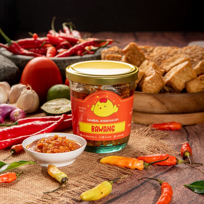 

Sambal-Aneka- Sambal Bawang Ayam Nagih Khas Jakarta | Chicken Coop - Toples 150Gr -Aneka-Sambal.