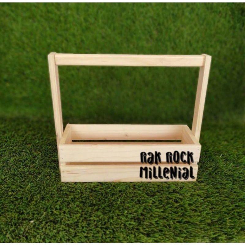 Keranjang Kayu 30x10x30 Keranjang Buah Keranjang Souvenir Parcel Hampers Seserahan Kotak kayu Keranj