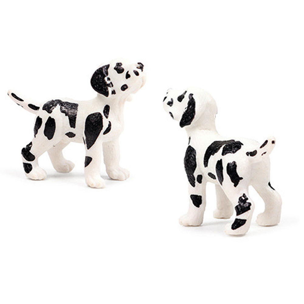 REBUY Mini Animal Model Kids Toys Ornaments Miniature Gift Craft Farm Pug Dog Hound Decoration Figurines