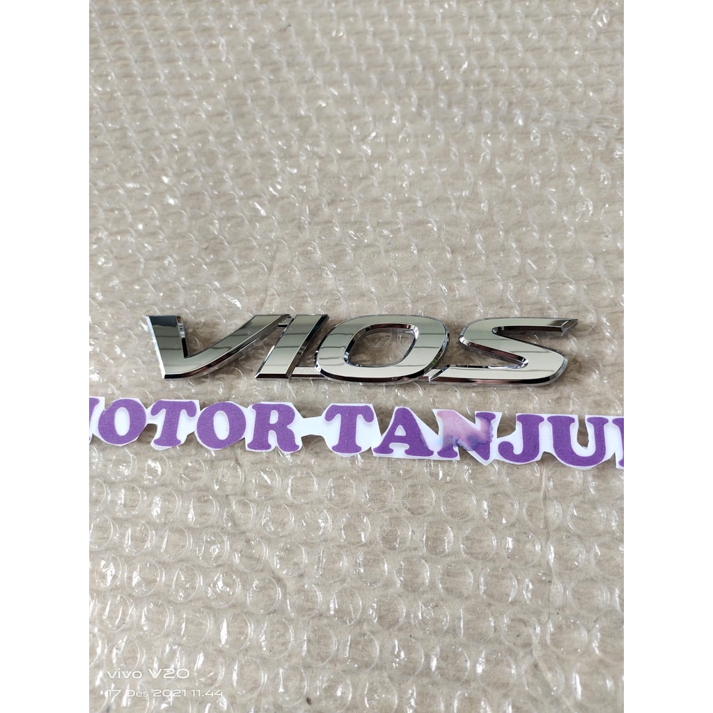 emblem tulisan vios original