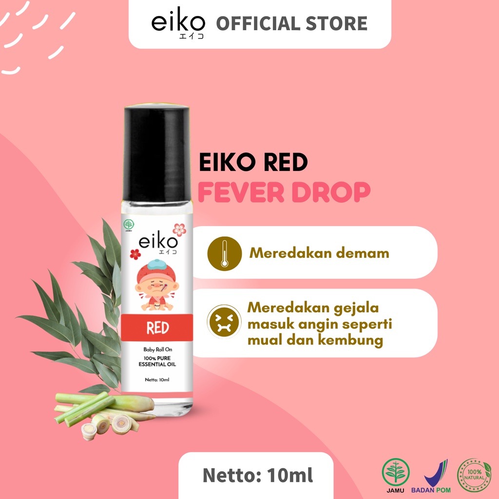 Essential Oil Baby EIKO - EIKO Baby Oil - Eiko Fever Drop - Eiko Red