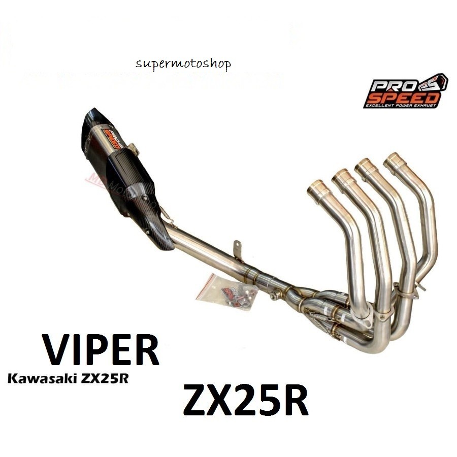 Knalpot prospeed ZX25r VIPER full system kawasaki zx-25