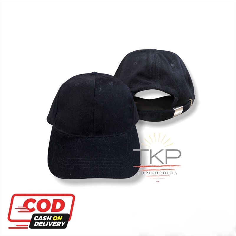 Topi Baseball Pria Topi Polos Hitam Baseball Premium Topi Baseball Hitam Original Topi Baseball Wani