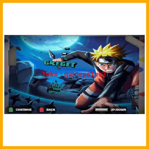 Guitar Hero Nruto - kaset ps2