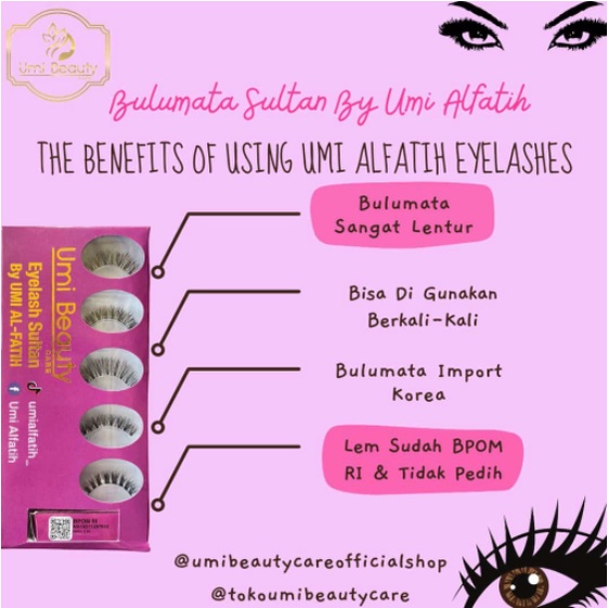 ☀ORIGINAL☀Bulu Mata Sultan by umi alfatih eyelash extention eye lash extension bulu mata palsu