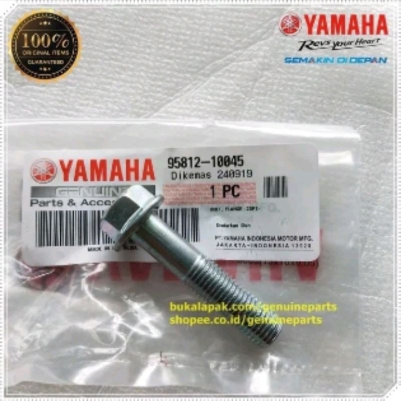 Baut knalpot bawah yamaha NMAX Lexi Aerox 155 original