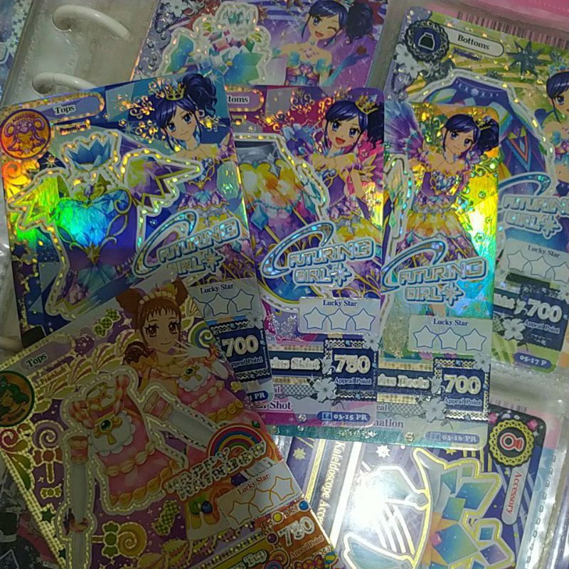 aikatsu premi set aquarius dan taurus tops