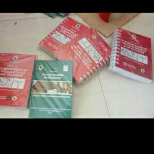Quality Control✅[BEWARNA & SPIRAL] Paket Buku saku kebidanan maternal dan neonatal Kemenkes WHO|KD5