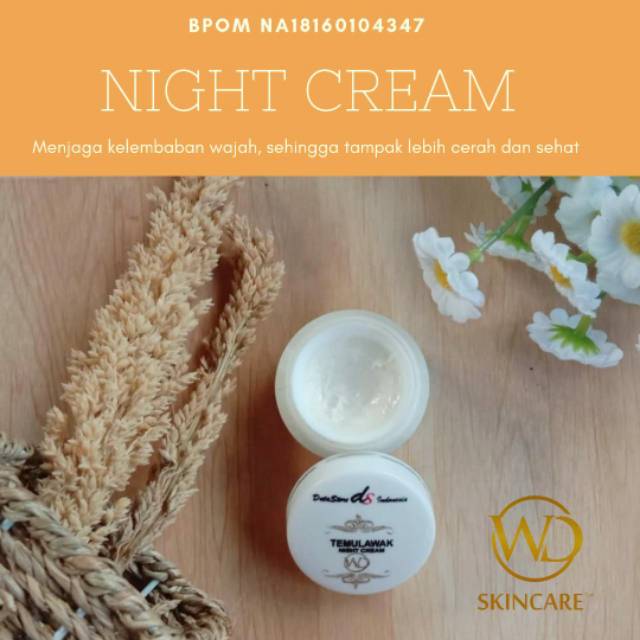 

Skincare/ temulawak WDpremium/ night cream