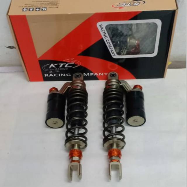 Shock KTC extreme tabung yamaha nmax 335 mm ori KTC grey tabung hitam