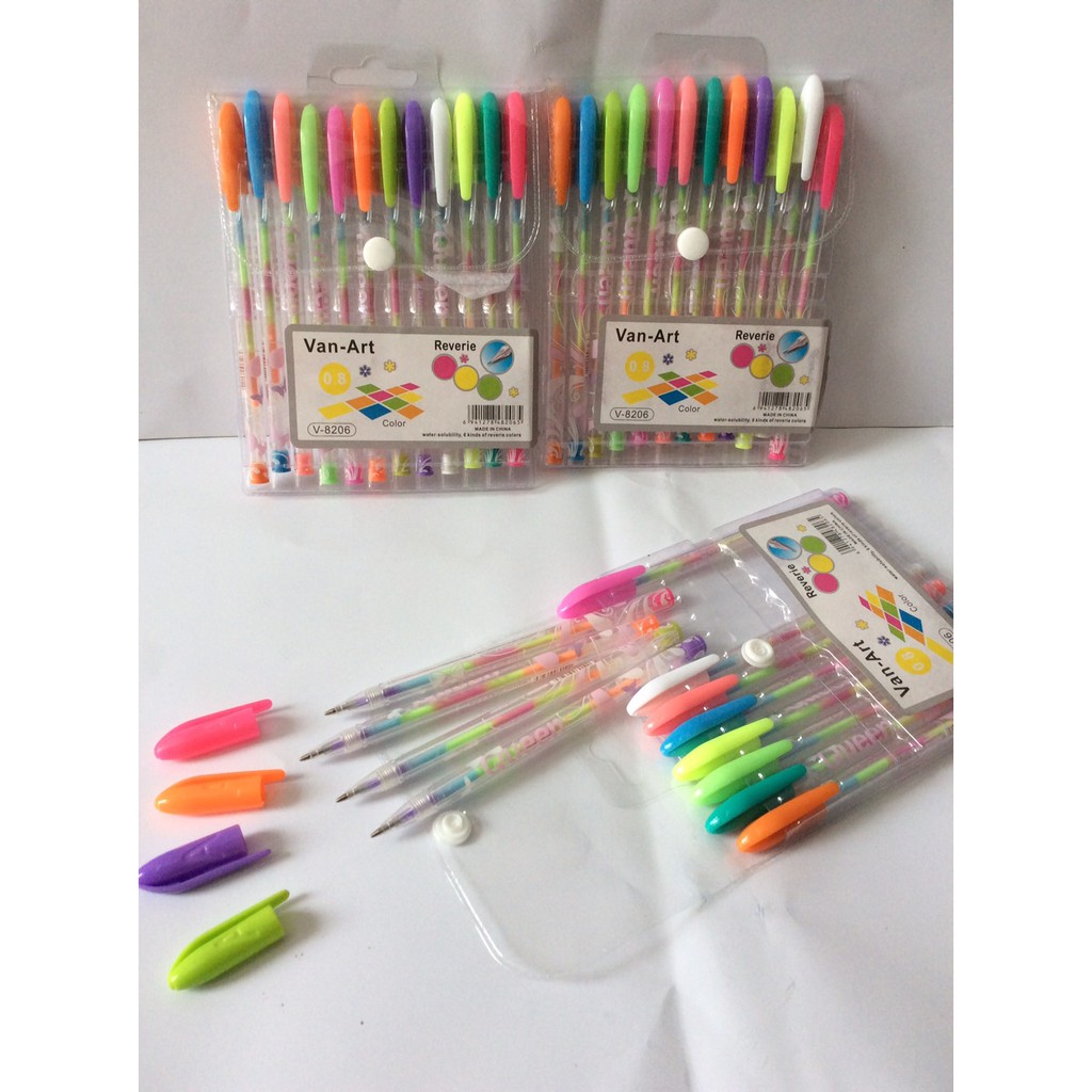 

PEN RAINBOW NEON VAN ART 8206/ PULPEN WARNA WARNI KEKINIAN