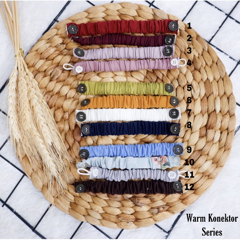 Konektor Masker Hijab  / Connector Masker Kain / Konektor Masker hijab dan kain PREMIUM QUALITY