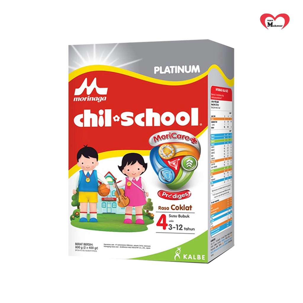 

CHIL SCHOOL PLATINUM COKELAT 800GR