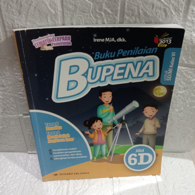 buku  Bupena kelas 6d