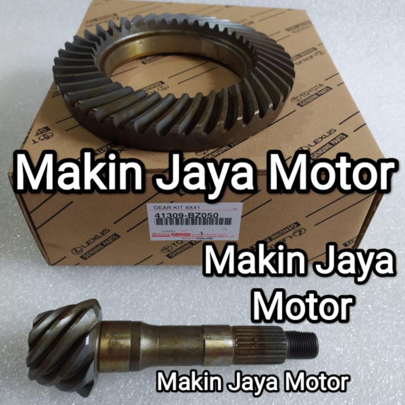 GEAR SET 8X41 TOYOTA AVANZA / GEAR SET GIGI GARDAN TOYOTA AVANZA UKURAN 8X41