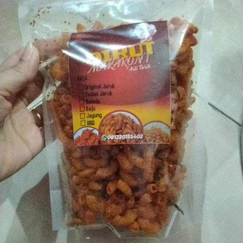 

makaroni berbagai varian rasa dirut asli tasikmalaya