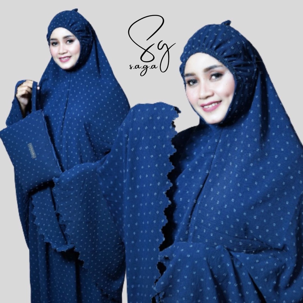 Mukena Rayon Lasercut Uragiri