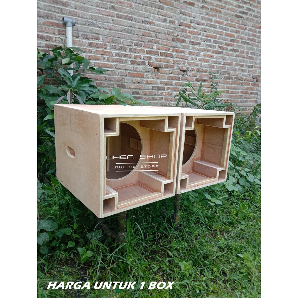 Box Speaker Subwoofer 12 inch Planar Single