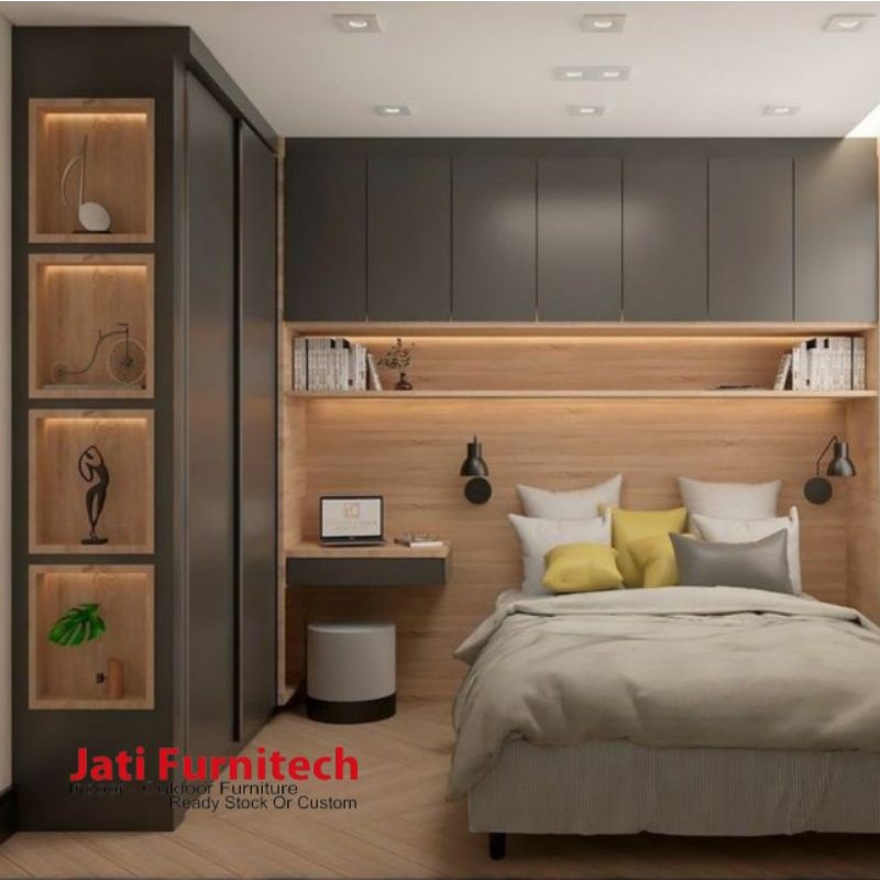 kamar set - wardrobe - home office - interior design