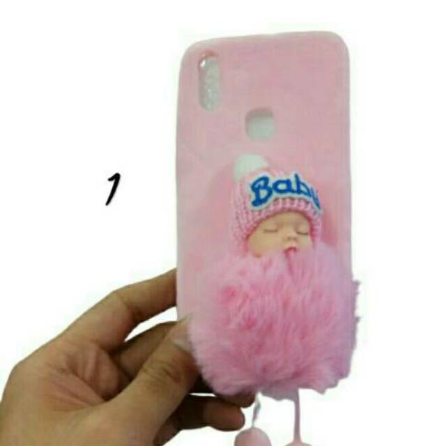 Case luxury bulu cute casing Vivo V11