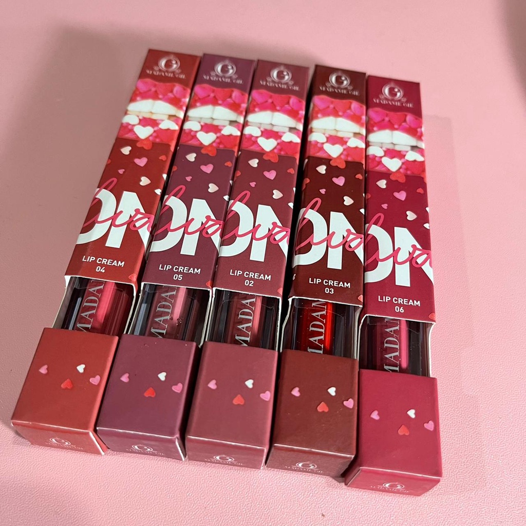 ❤ RATU ❤ Madame Gie Always On Lip Cream | Lipstik Waterproof (✔️BPOM)