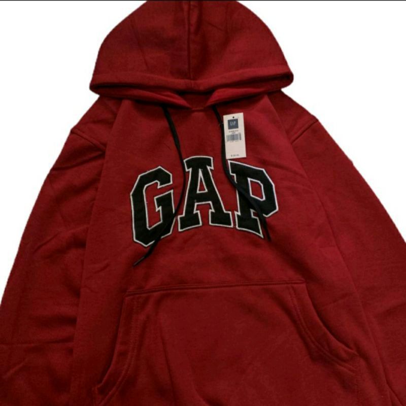 (COD) SWEATER HOODIE GAP BORDIR FULLTAG &amp; LEBEL - BANYAK VARIASI WARNA BEST SELLER