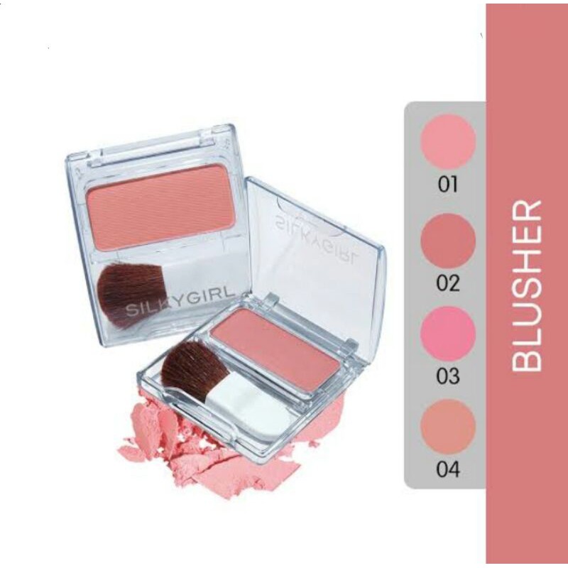 silkygirl blush Hour blush on silkygirl