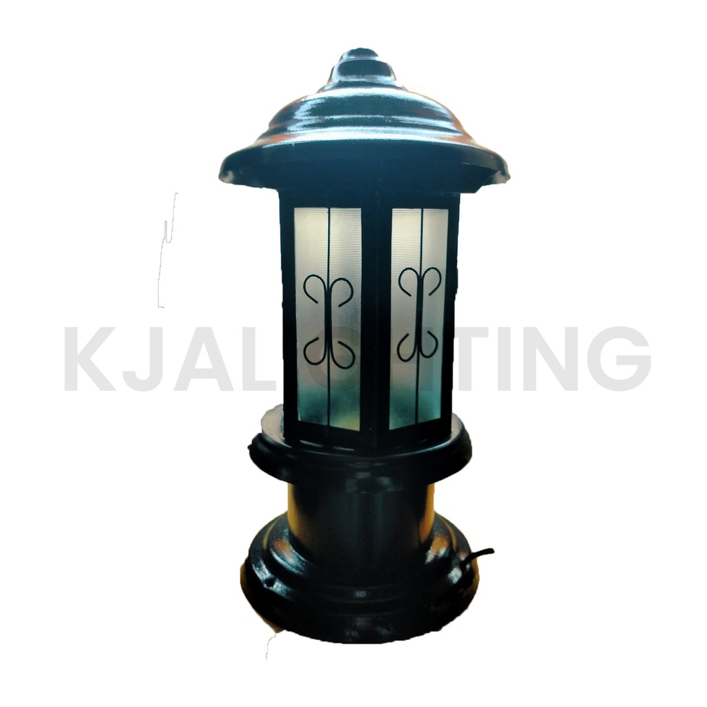 LAMPU TAMAN LAMPU PILAR LAMPU HIAS TAMAN TM-005-S/BK