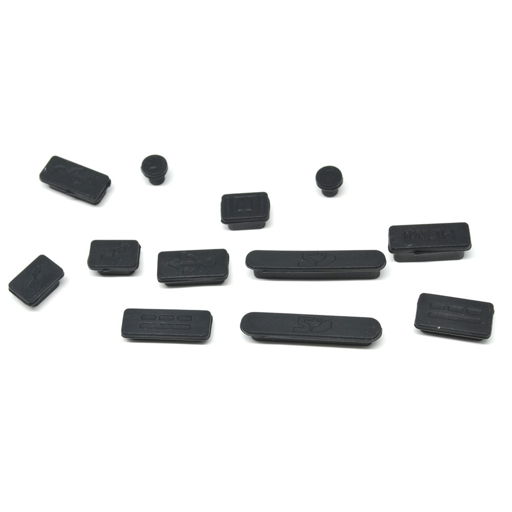 Silicone Notebook Dust Plug - OMAN0MBK Black