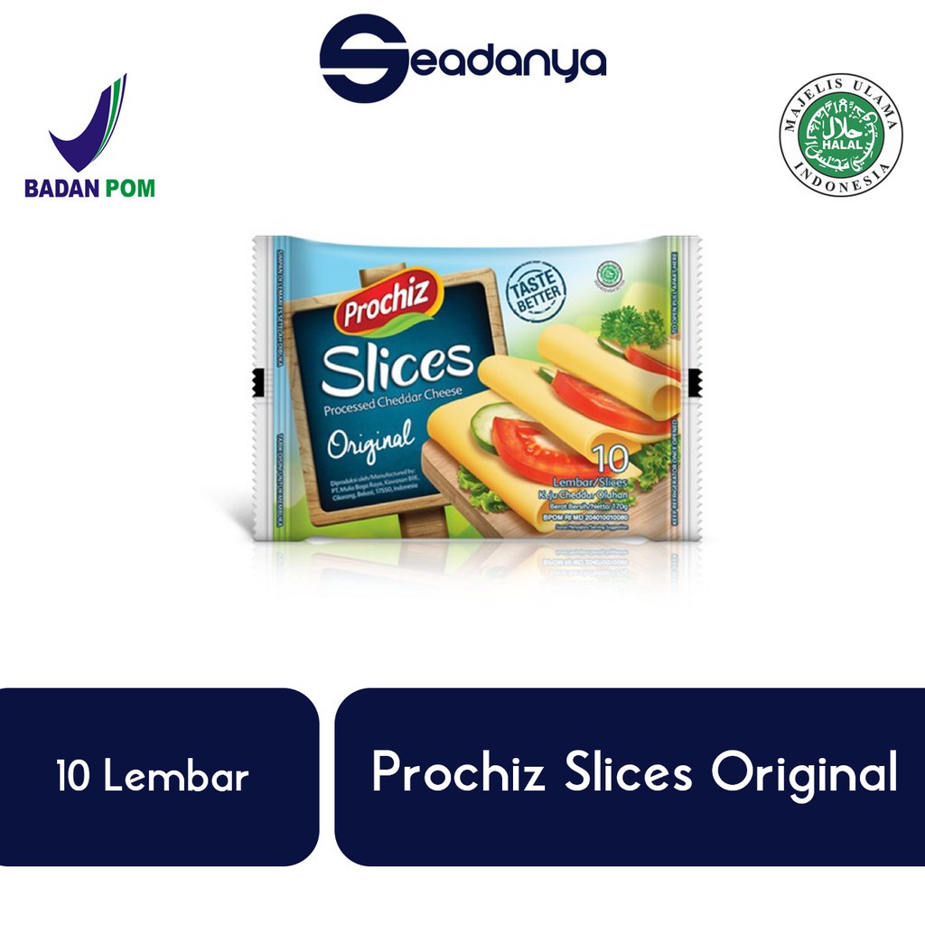 

Prochiz Slices Original 10 lembar 170g