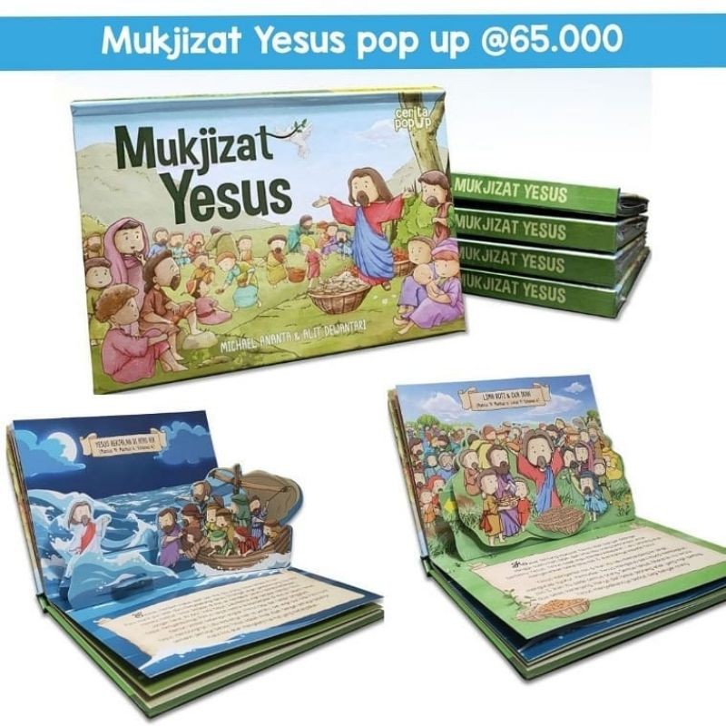 pop up alkitab Mukjizat Yesus