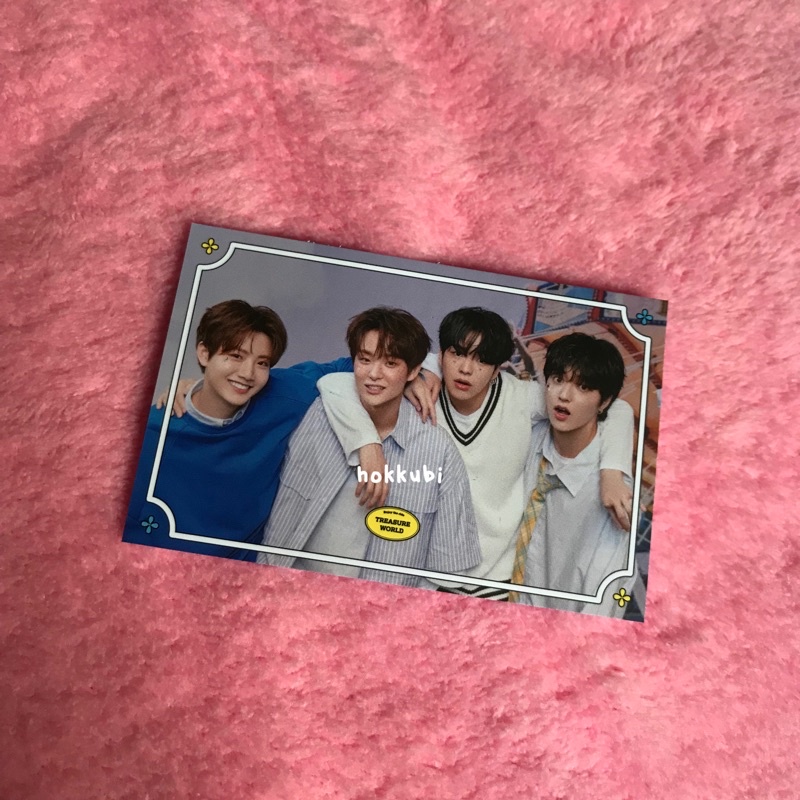 JUNKYU JIHOON JAEHYUK HARUTO UNIT PHOTOCARD POB BENEFIT FROM WEVERSE TREASURE WORLD OFFICIAL