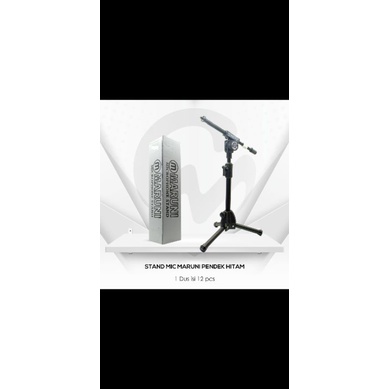 Tiang mic pendek untuk meja merk Maruni