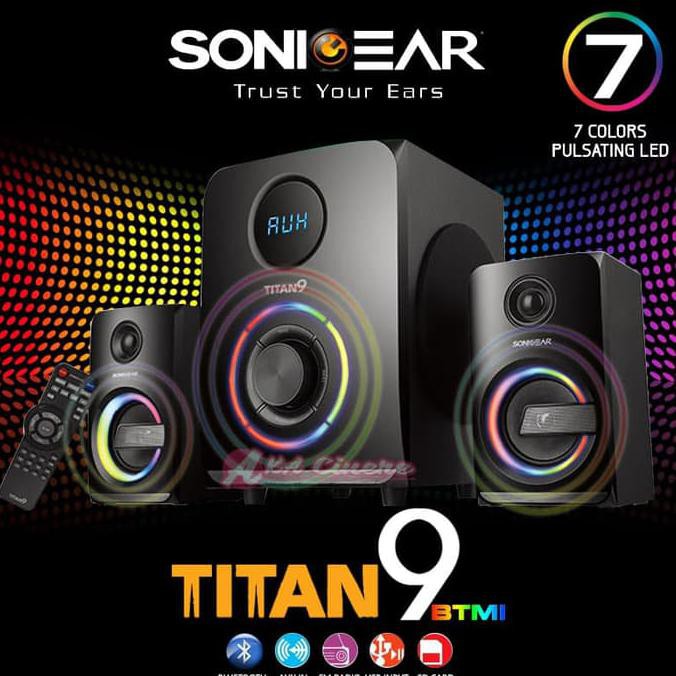 Super Sale Speaker aktif Sonicgear Titan 9 BTMI Sonic Gear Bluetooth Ready Stock