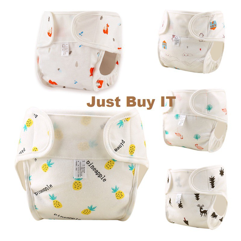 JBI-0064 POPOK Kain Clodi Bayi Dapat Dicuci – Baby Diapers Kualitas Premium Model Lucu Terbaru 2021