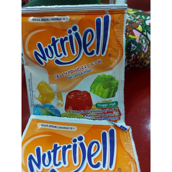 

Nutrijel Nutrijel 15 gram bubuk agar jelly pudding instan nutrijell