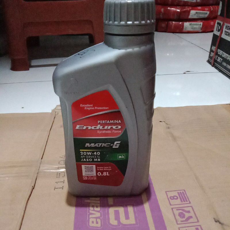 OLI PERTAMINA ENDURO MATIC 0.8ML ASLI PERTAMINA ENDURO