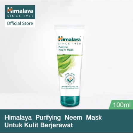 Image of Masker Himalaya | Himalaya herbals purifying neem mask 100ml | Kandungan antibakteri  mengurangi jerawat dari akar #2
