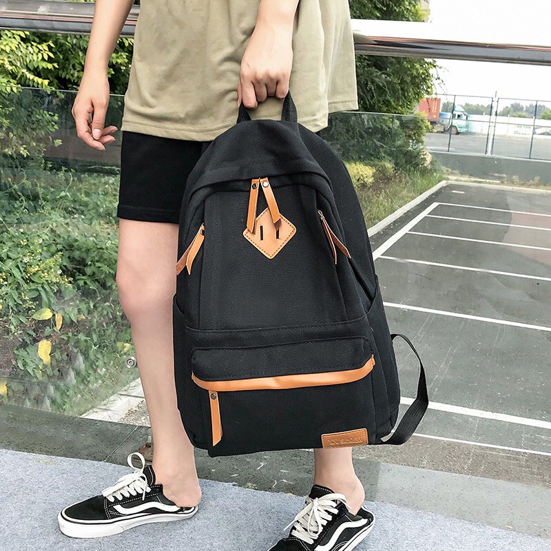 Tas ransel Unisex Lana Korean kanvas backpack canvas import remaja Tas Sekolah Kuliah Import