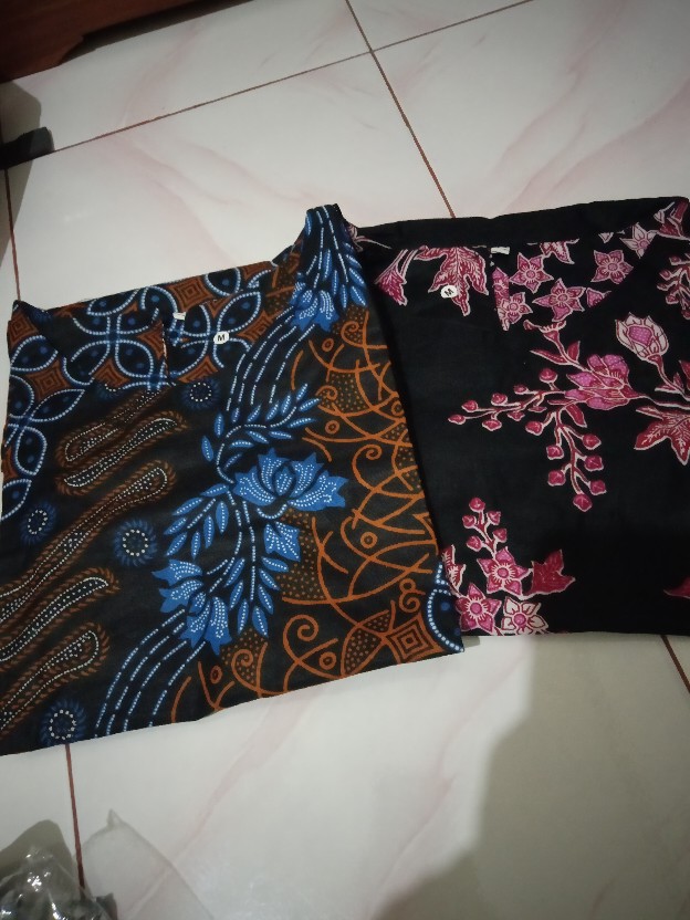 Atasan Batik Dolby Dolbi Dobby Doby Tenun Sutra Tulis Halus Katun Atbm Baron ,sarombit Atasan