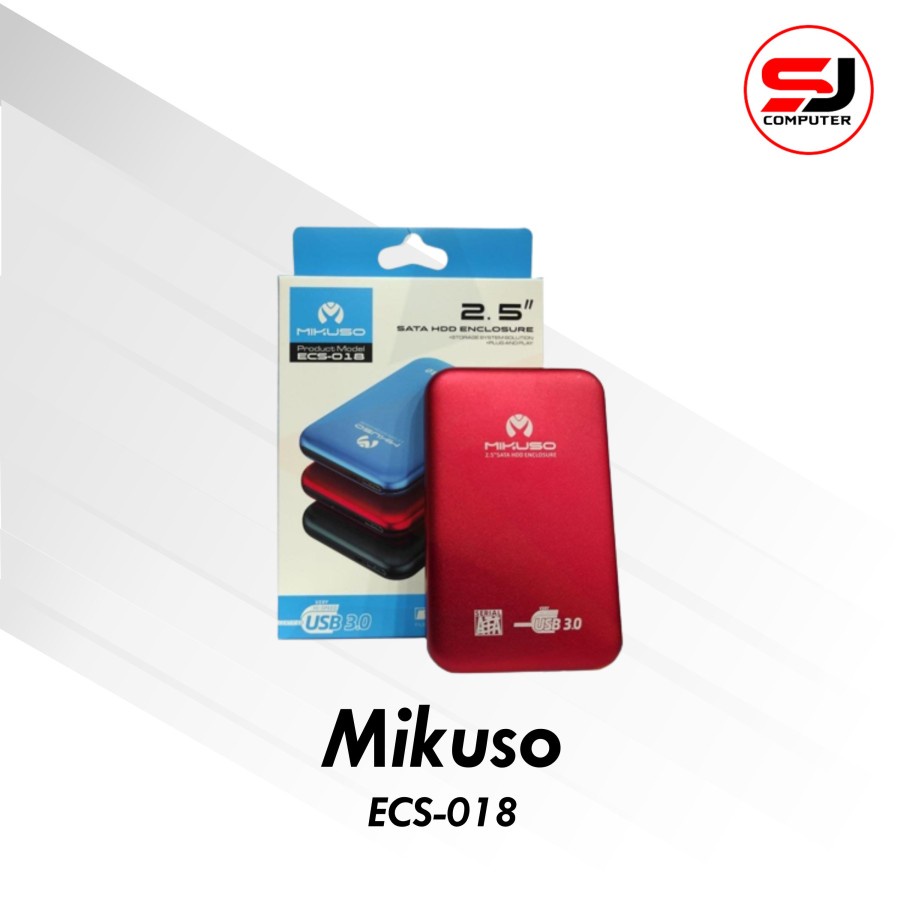 CASE HDD EKSTERNAL MIKUSO ECS-018 USB 3,0 | HDD EKSTERNAL 2.5&quot;