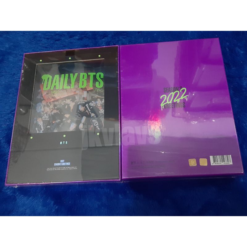 [BOOKED/SEALED] SEASON'S GREETINGS 2022 BTS SG22 SEALED FULLSET DVD GREETING SEASON SG SS MERCH RM S