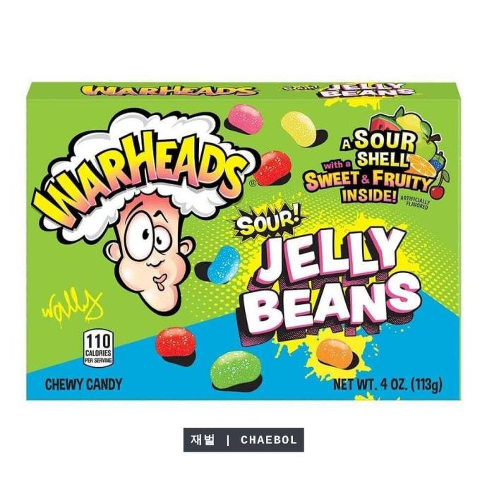 

Warheads Jelly Beans