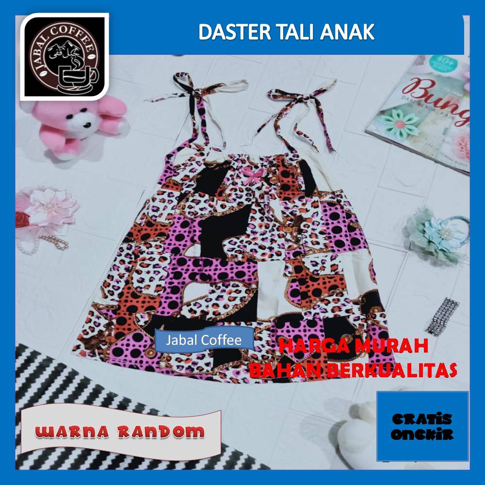 Daster Anak Lengan Tali 10 Pcs