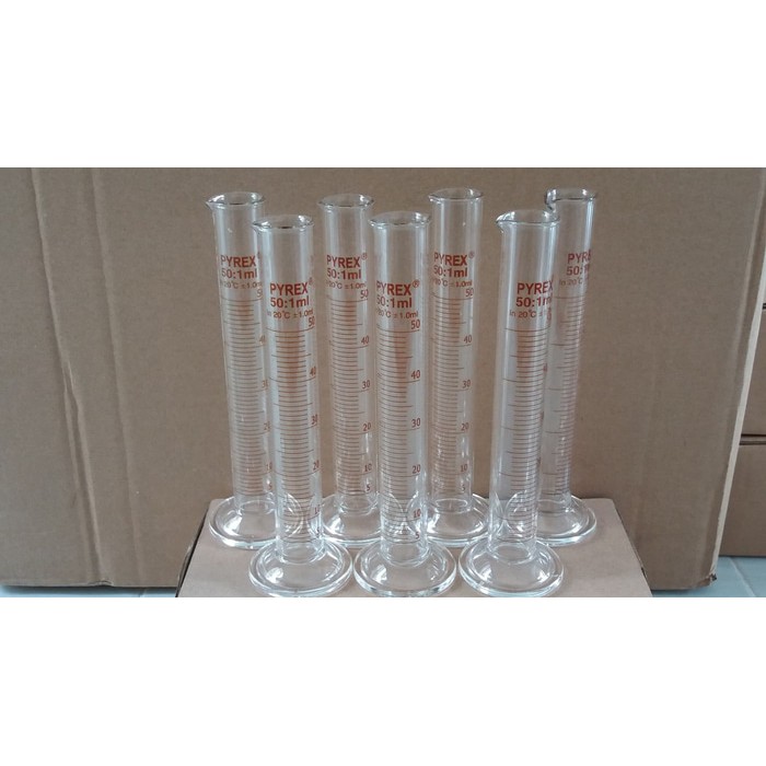 Gelas ukur 50ml Pyrex